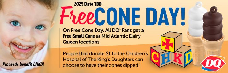Free Cone Day promo graphic